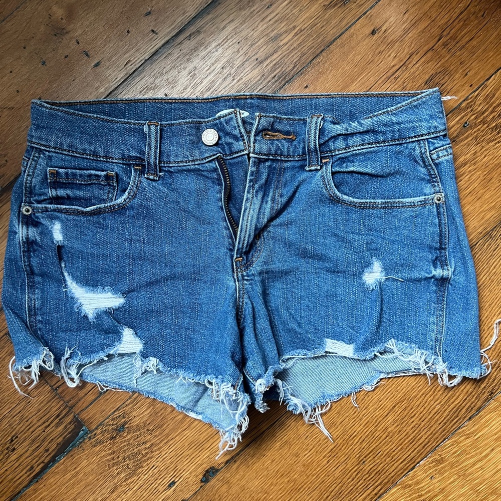 Old Navy boyfriend jean shorts